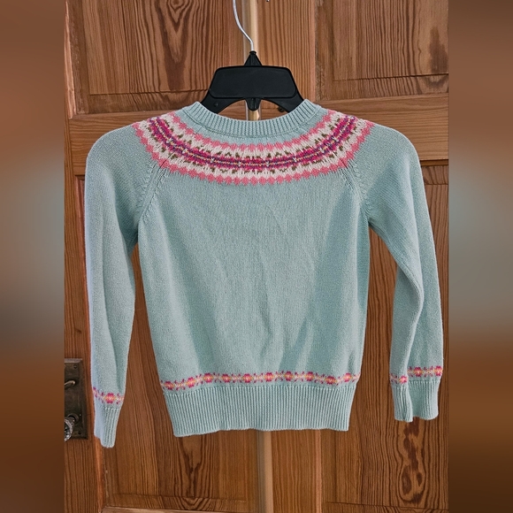 Old Navy Girl's Pastel Button Up Sweater Size 5 - Picture 4 of 5